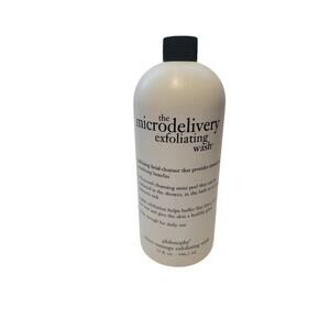 NEW SEALED Philosophy Micro Delivery Exfoliating Wash Cleanser 32 oz